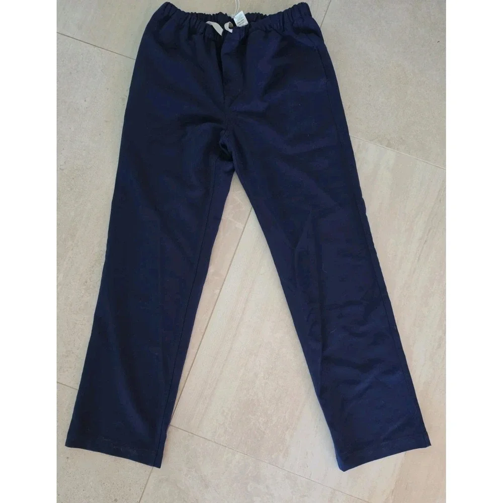 NWT FIGS Men's Pisco Basic Scrub Pants Navy Blue SZ S FM4500 Straight Leg